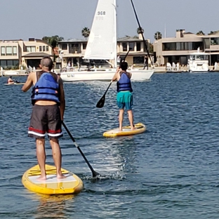 Kayaks on the Water - Long Beach, CA
