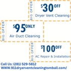 911 Dryer Vent Cleaning Tomball