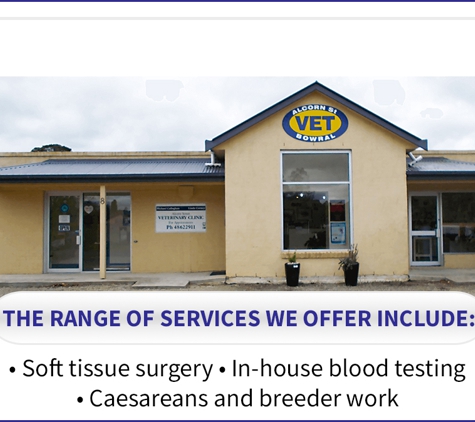 Alcorn Street Veterinary Clinic. • Soft Tissue Surgery • In-House Blood Testing • Caesareans And Breeder Work
