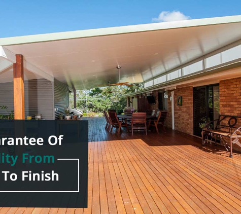 Prestige Patios And Outdoors - Harristown, QLD. A Guarantee Of Quality From Start To Finish