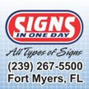 Signs In One Day - Directory & Guide Advertising