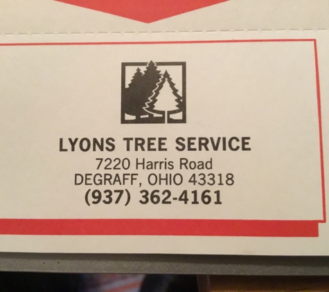 Lyons Tree Service - De Graff, OH