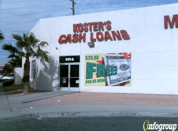 Koster's Cash Loans