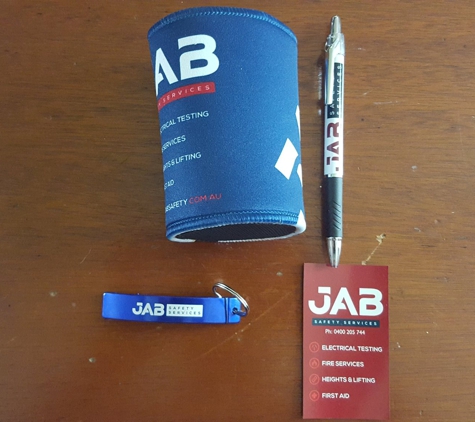 JAB Safety Services. A little bonus for clients a free JAB gift pack for the new year