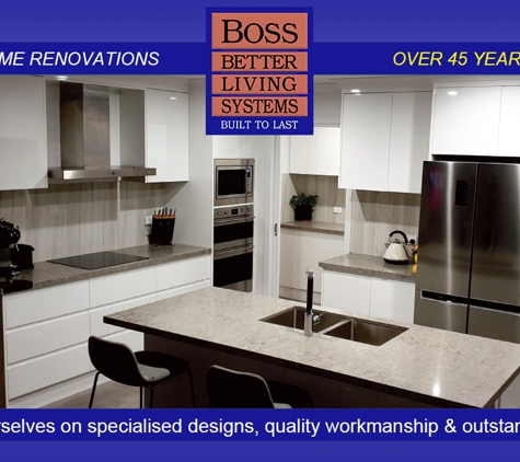 Boss Better Living Systems - Lavington, NSW. We pride ourselves on specialised designs, quality workmanship & outstanding service.
