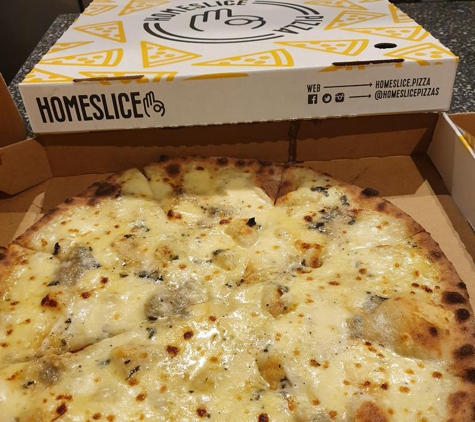 Homeslice Pizza - Richmond, VIC. Four cheese,,