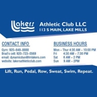 Lake Mills Lakers Athletic Club, L.L.C.