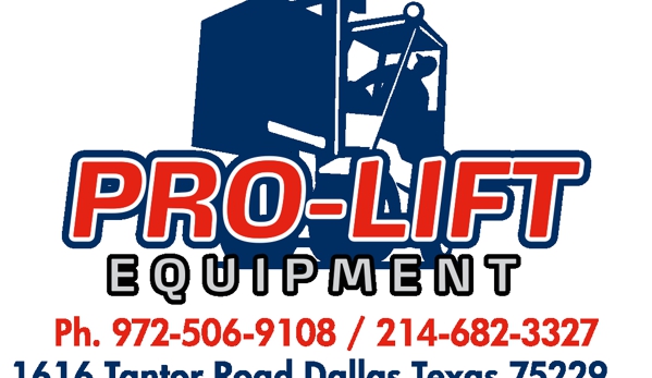 Prolift Equipment Inc - Dallas, TX