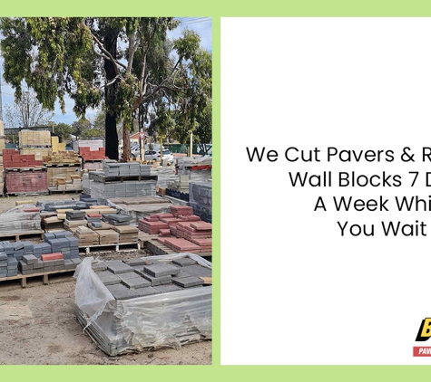 Bolzons Home & Garden Improvements - St Agnes, SA. We Cut Pavers & Retaining Wall Blocks 7 Days A Week While You Wait