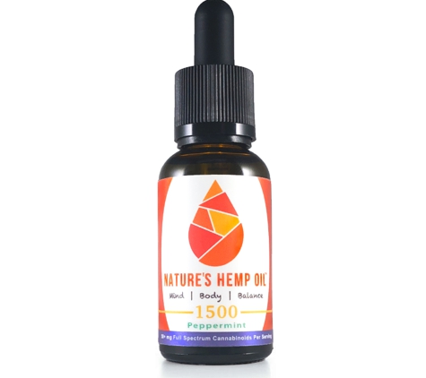 Nature's Hemp Oil LLC - Lexington, KY. Nature's Hemp Oil - 1500mg Tincture