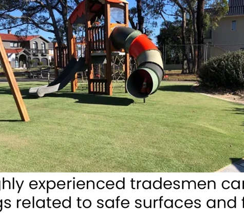 Wetpour - Strathfield South, NSW. Our highly experienced tradesmen can carry  all things related to safe surfaces and flooring.