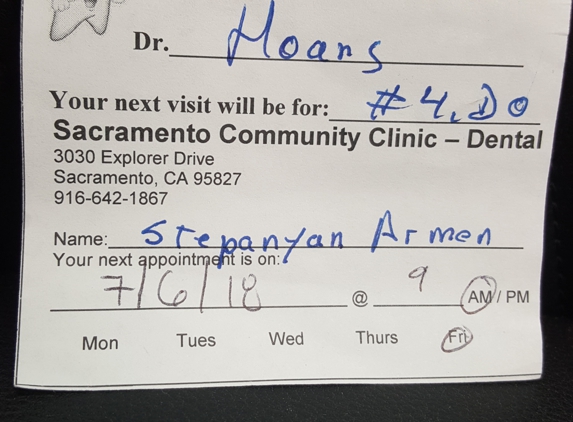 Sacramento Community Clinic - Sacramento, CA