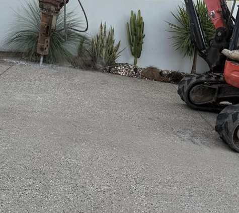 All Types of Concreting - Wellington Point, QLD. This driveway less than two tears old.