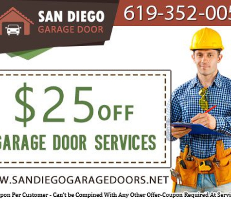 San Diego CA Garage Doors - San Diego, CA