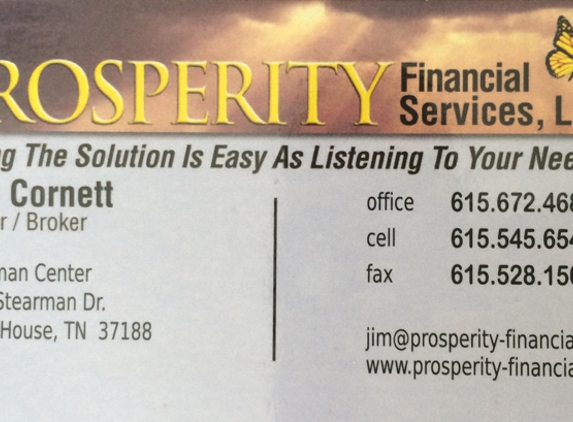 Prosperity Financial Services - White House, TN