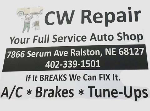 CW Repair, Inc. - Omaha, NE