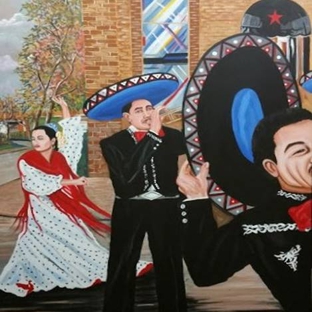 LIN-LIN Studio Gallery - Norfolk, VA. Jesse's Mexican Rest - Outside Mural
Park Pl., Norfolk, VA