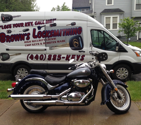 Brown's Locksmithing - Cleveland, OH. 2004 Suzuki Intruder (Volusia)