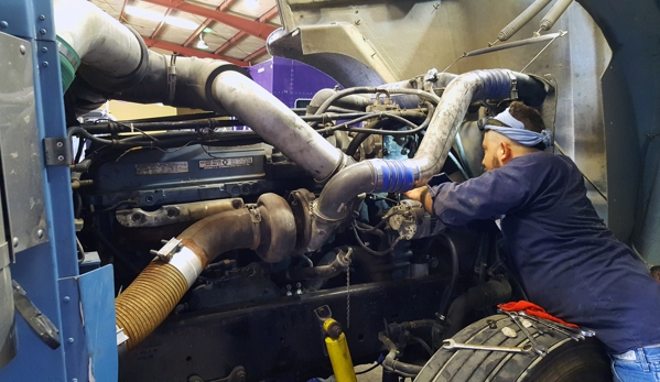 Salazar Muffler & Truck Repair Services - Dallas, TX. A/C Repair in Progress