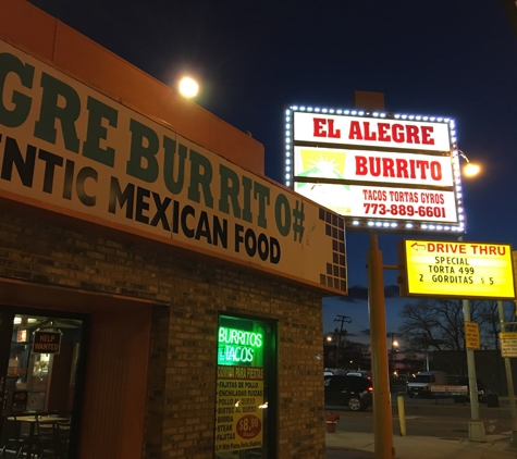 El Alegre Burrito - Chicago, IL