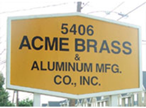 Acme Brass & Aluminum Mfg. - Houston, TX