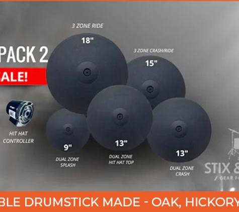 Stix and Tonez - Frankston South, VIC. Affordable Drumstick Made - Oak, Hickory & Maple