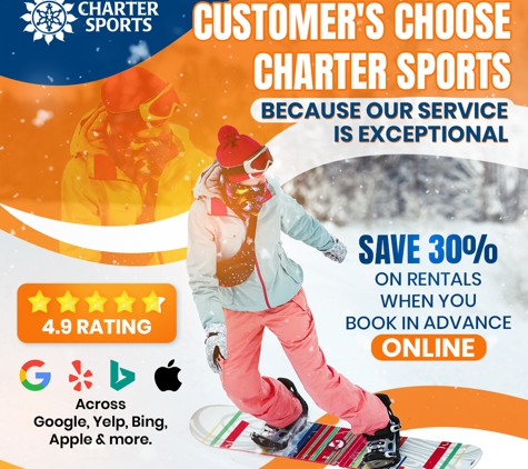 Charter Sports Ski, Snowboard & Bike Rentals - BlueSky Breckenridge - Breckenridge, CO