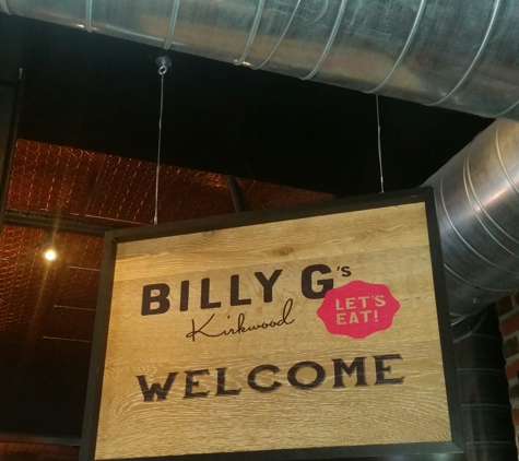 Billy G's - Saint Louis, MO. Gonna eat good.