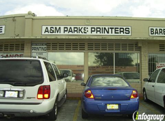 A & M Parks Printers Inc - Miami, FL
