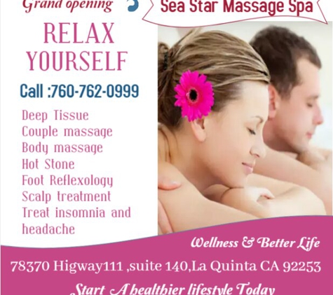 Sea Star Massage Spa - La Quinta, CA