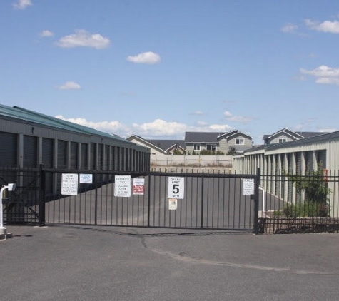 Lyons Self Storage - Spokane, WA. Electronic Gated Entrance