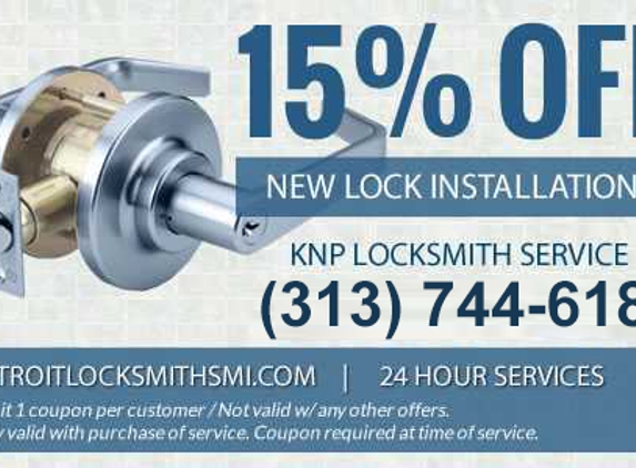 KnP Locksmith Service - Detroit, MI