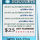 Plumbing Service Flower Mound