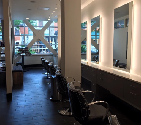 Indira Salon and Spa - Chicago, IL. Stylist chairs at Indira Salon and Spa, Chicago's premier Aveda Salons with locations in Southport, Park Ridge and Old Town.