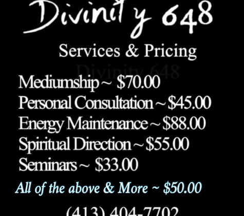 Divinity 648 Tarot & Mediumship Readings - New Bedford, MA