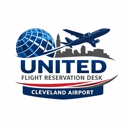 United Flight Reservation Desk- Cleveland Airport - Airlines
