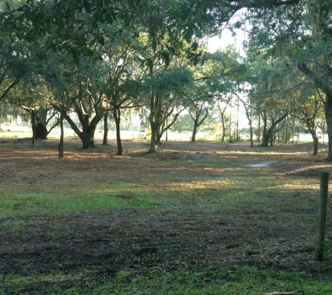 Mid Florida Land Services - Frostproof, FL. After clearing around oaks that the land owner wanted to keep