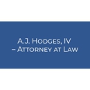 A.J. Hodges, IV - Attorney at Law - Attorneys