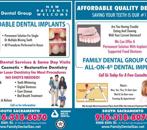 Family Dental Group - Sacramento, CA