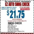 EZ Auto Smog Check - Emissions Inspection Stations