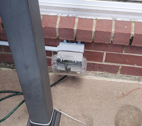 JN'L Electric, Inc. - Houston, TX. Added outdoor plug to patio