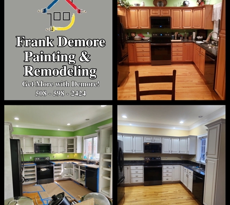 Frank DeMore Painting - Hudson, MA. Cabinet painting project we completed