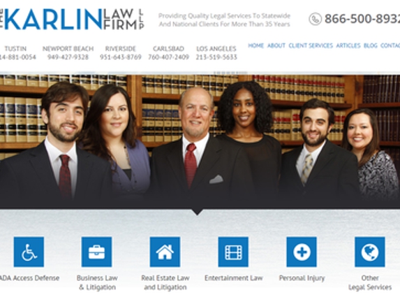 The Karlin Law Firm LLP - Newport Beach, CA