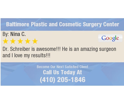 Baltimore Plastic and Cosmetic Surgery Center - Baltimore, MD