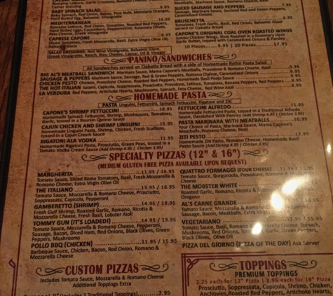 Capone's Coal Fired Pizza - Fort Myers, FL