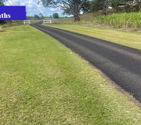 East Coast Asphalt & Concrete Edging - Mooball, NSW. Footpaths