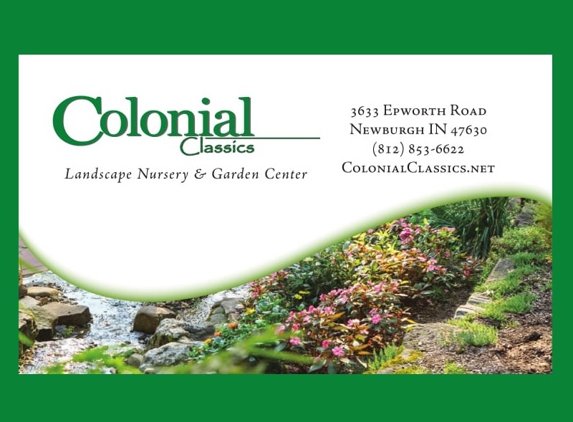 Colonial Classics, Inc. - Newburgh, IN. Logo Colonial Classics Landscaping & Nursery