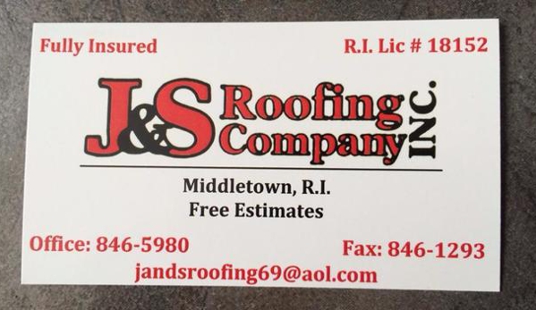 J & S Roofing Company Inc - Middletown, RI