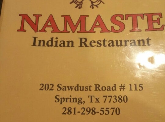 Namaste Indian Restaurant - Spring, TX