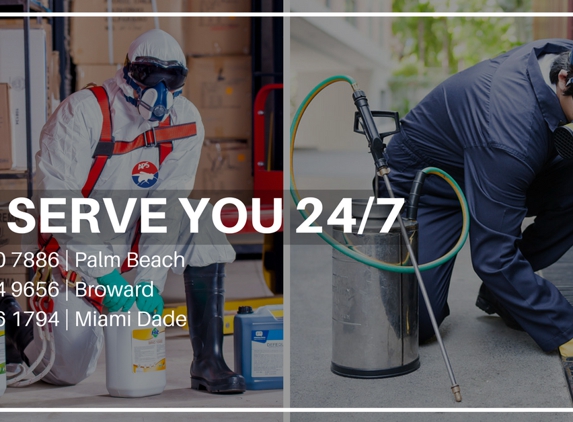 American Pest Solutions - Boynton Beach, FL. WE ARE COMPROMISED WITH IMMEDIATE RESPONSE:
APS understands that when you need us, you need response immediately!